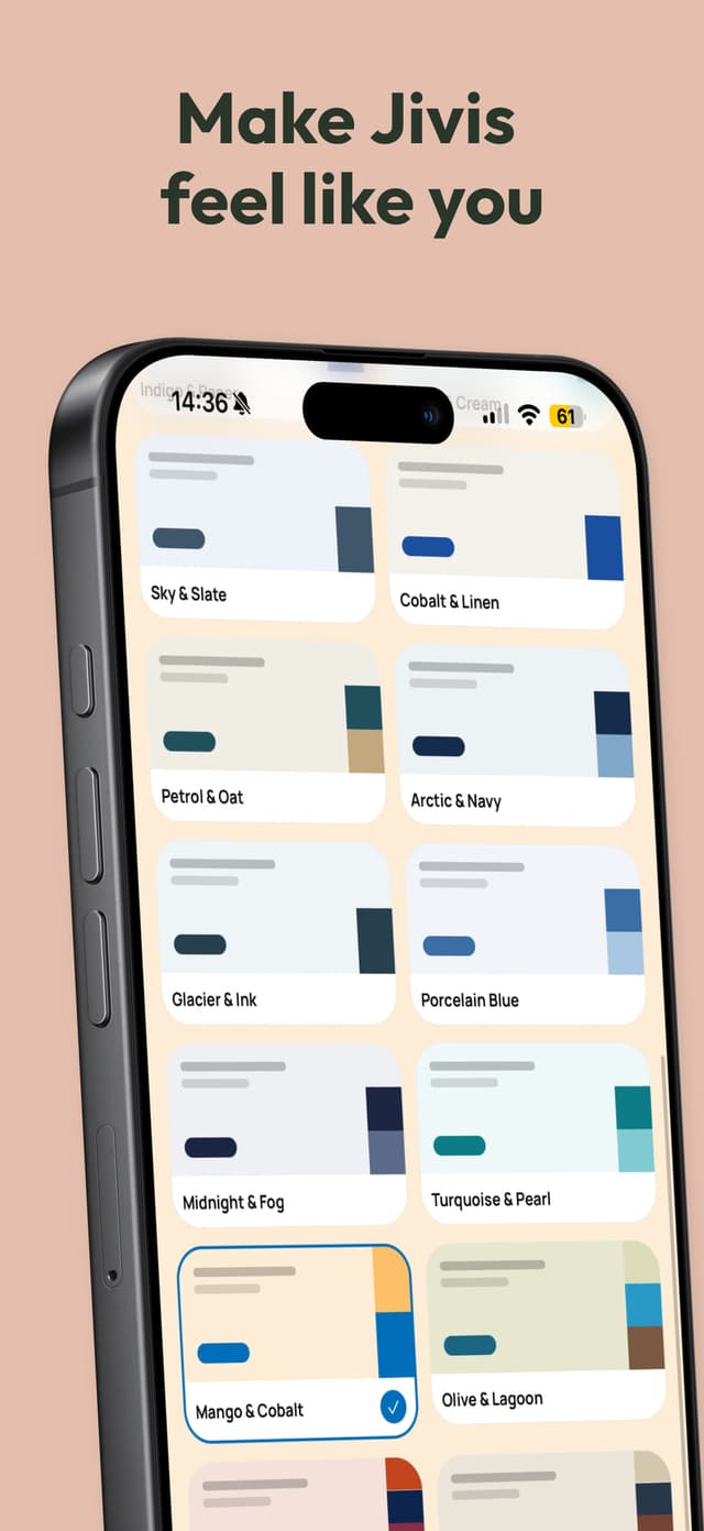 JIVIS — Make Jivis feel like you